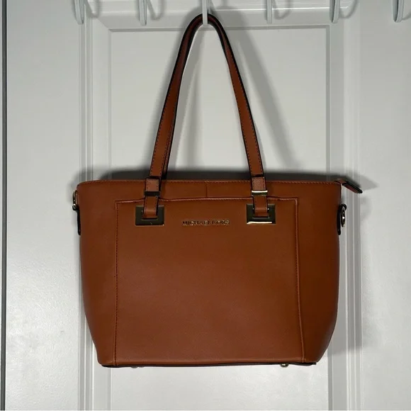 Michael Kors Brown Leather Tote - Picture 6 of 6